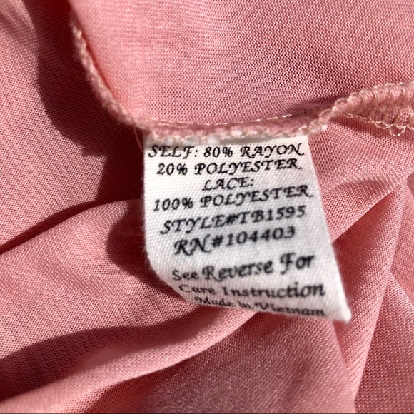 (🌸3 FOR $15 DEAL!) Lace Pink Sundress - Picture 7 of 7